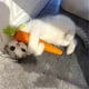 thumbnail image 3 of Cat Toys Sound Carrot Cuddle-Cat Stick Cat Teething Stick, 3 of 5