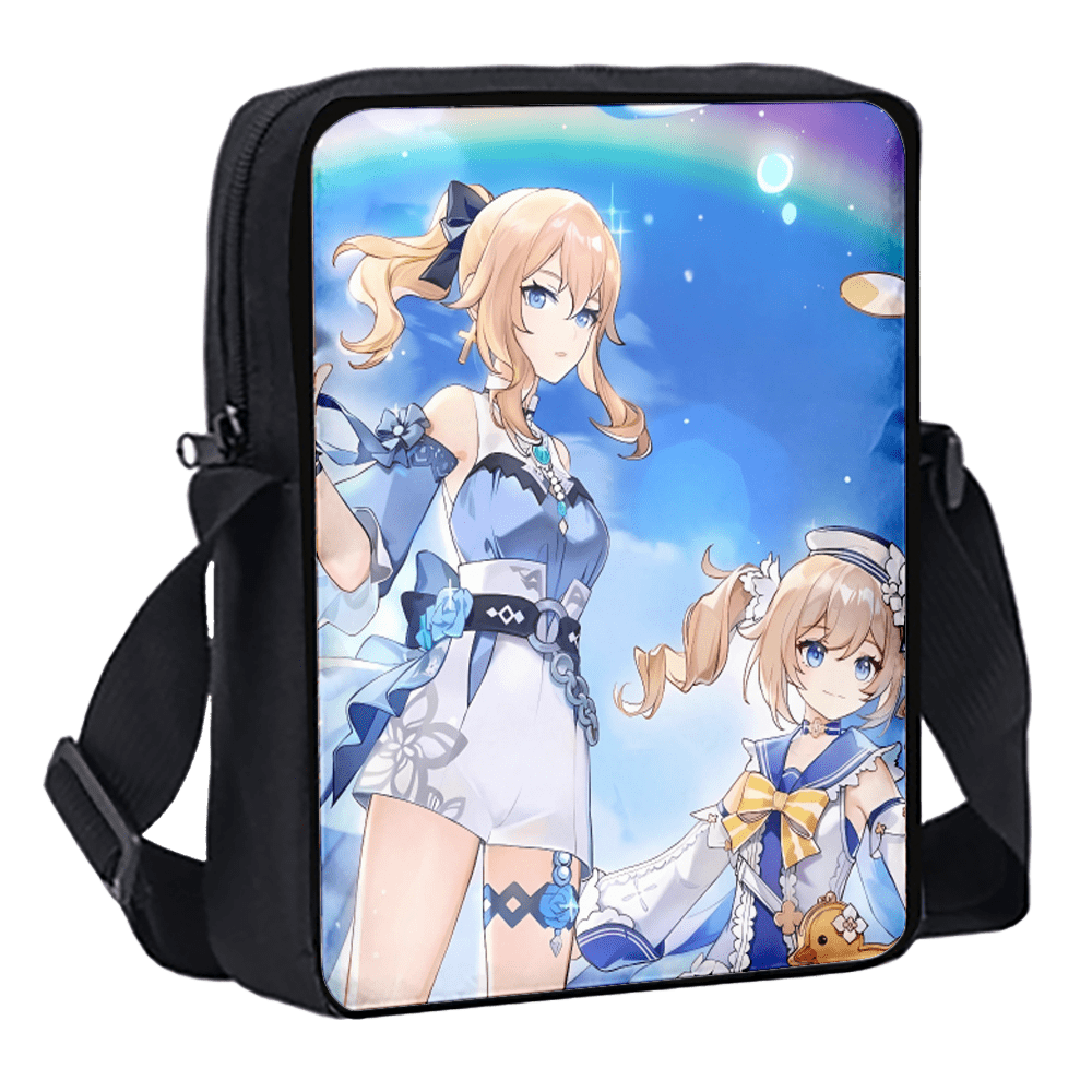 Pikamee Backpacks 3 Pieces Sets Anime Manga Handbag Fashion