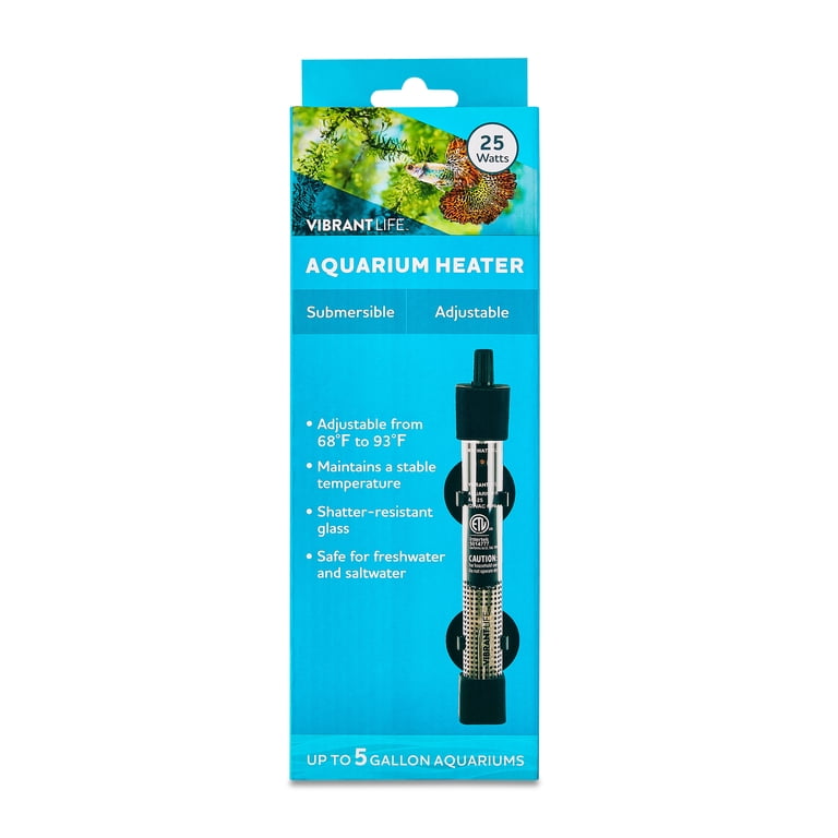 25W Aquarium Heater, Submersible photo 1