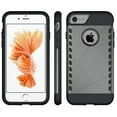 thumbnail image 2 of Nakedcellphone Case for iPhone 8 / iPhone 7, Tough Rugged Anti-Shock Cover - Matte Gray, 2 of 10