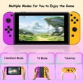 thumbnail image 3 of Controlador Inalámbrico Joypad Compatible con Nintendo Switch/OLED/Lite, Repuesto de Control para Switch, Compatible con Vibración Dual, Control de Movimiento y Función de Activación Automática, 3 of 8