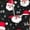 Black, variant on Maternity Pajamas – Comfy Loungewear for Summer Women's Christmas Santa Print Button Pocket Long Sleeve Trousers Home Pajama Set