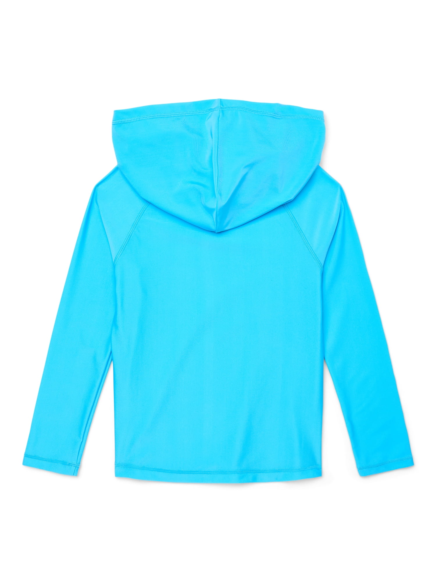 Ocean Gear Boys Hooded Rash Guard with Long Sleeves, Sizes 4-18