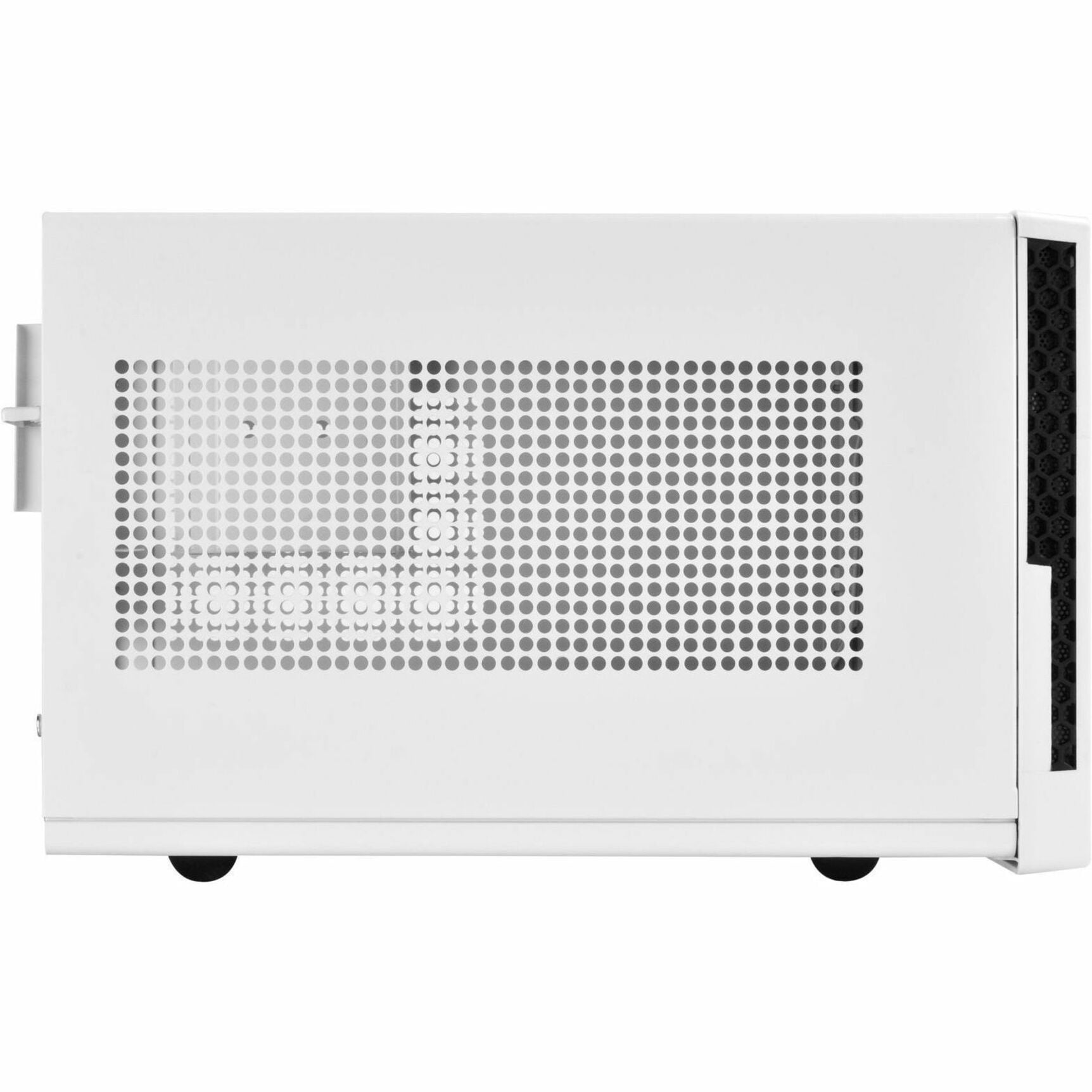 Silver Stone Technologies SG13WB Mini-DTX Small Form Factor Computer Case - White