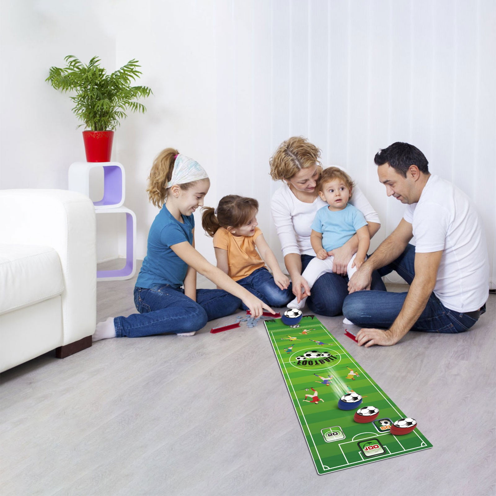 Herrnalise Tabletop Golf Game for Kids, Adults & Family. Fun Indoor Sports  Game for Everyone. Come with Mat and 3+3 Tabletop Golf Ball . Easy to Set  Up, Play & Portable 