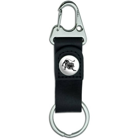 Leo The Lion Belt Clip On Carabiner Leather Keychain Fabric Key (Best Chip For 6.0 Vortec)