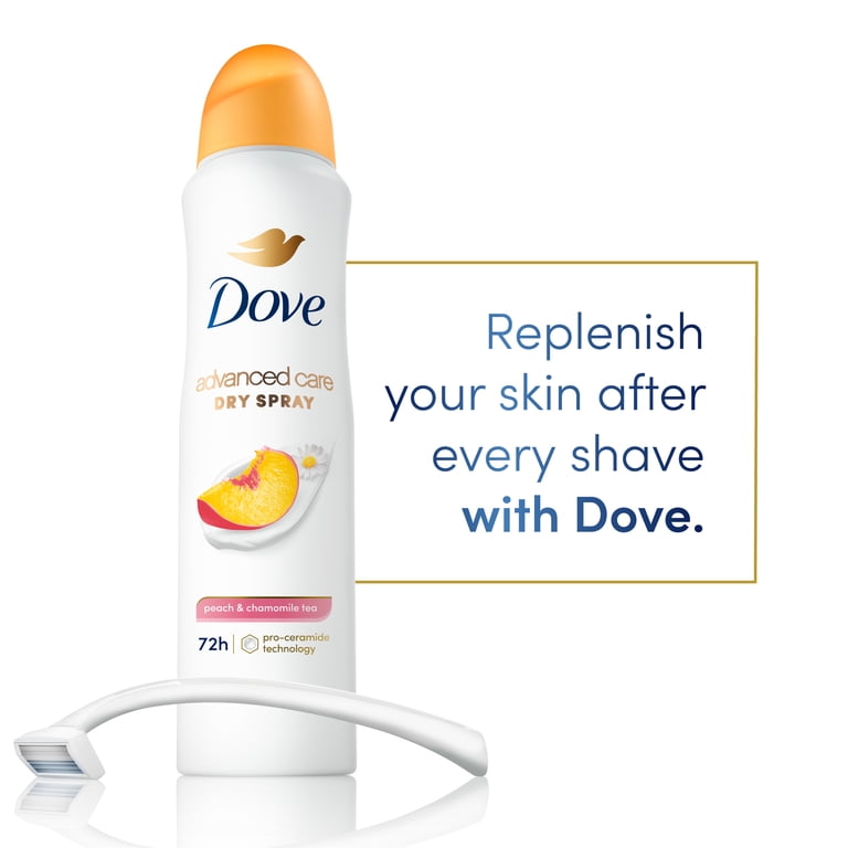 Dove Advanced Care Women's Antiperspirant Deodorant Spray Peach