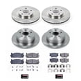 thumbnail image 3 of Power Stop Front and Rear Stock Replacement Brake Pad and Rotor Kit KOE6480, 3 of 8