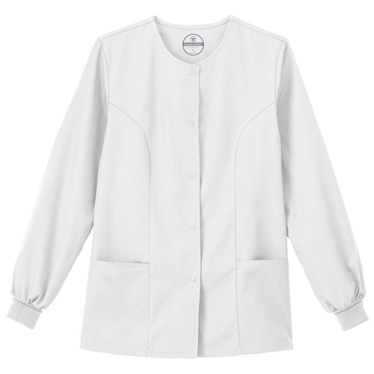 Fundamentals Womens Warm Up Scrub Jacket, Style 14740 
