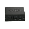 Jrocdr Optical 2 Cut 1 SPDIF / TosLink Digital Optical Audio Switcher