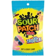 SOUR PATCH KIDS Tropical Soft & Chewy Candy, 8 oz Bag