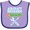 Lavender and Purple, variant on Inktastic Aircraft Mechanic in Training Future Occupation Boys or Girls Baby Bib