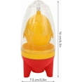 thumbnail image 2 of ABCISI Egg Spinner, Golden Egg Machine, Hand Powered Egg White and Yolk Spin Mixer, Portable Manual Shaker & Spinner, Egg Homogenizer Egg Scrambler, Duck Shape Pull Rope (Red), 2 of 16