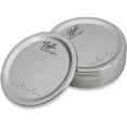 thumbnail image 3 of Ball Regular Mouth Jar Lids Canning Preserving Seal 12 Lids Silver, 6-Pack, 3 of 6