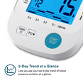 thumbnail image 4 of Homedics® 5-Day Trend-at-a-Glance Arm 700 Series Blood Pressure Monitor, One-Touch Use with Bluetooth® wireless technology, 4 of 11