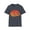 Heather Navy, variant on Bats Wolf Pumpkin Scary Halloween Graphic Family Apparel