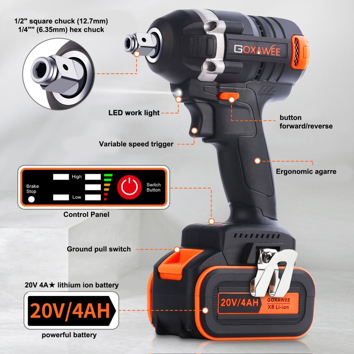Goxawee impact wrench discount