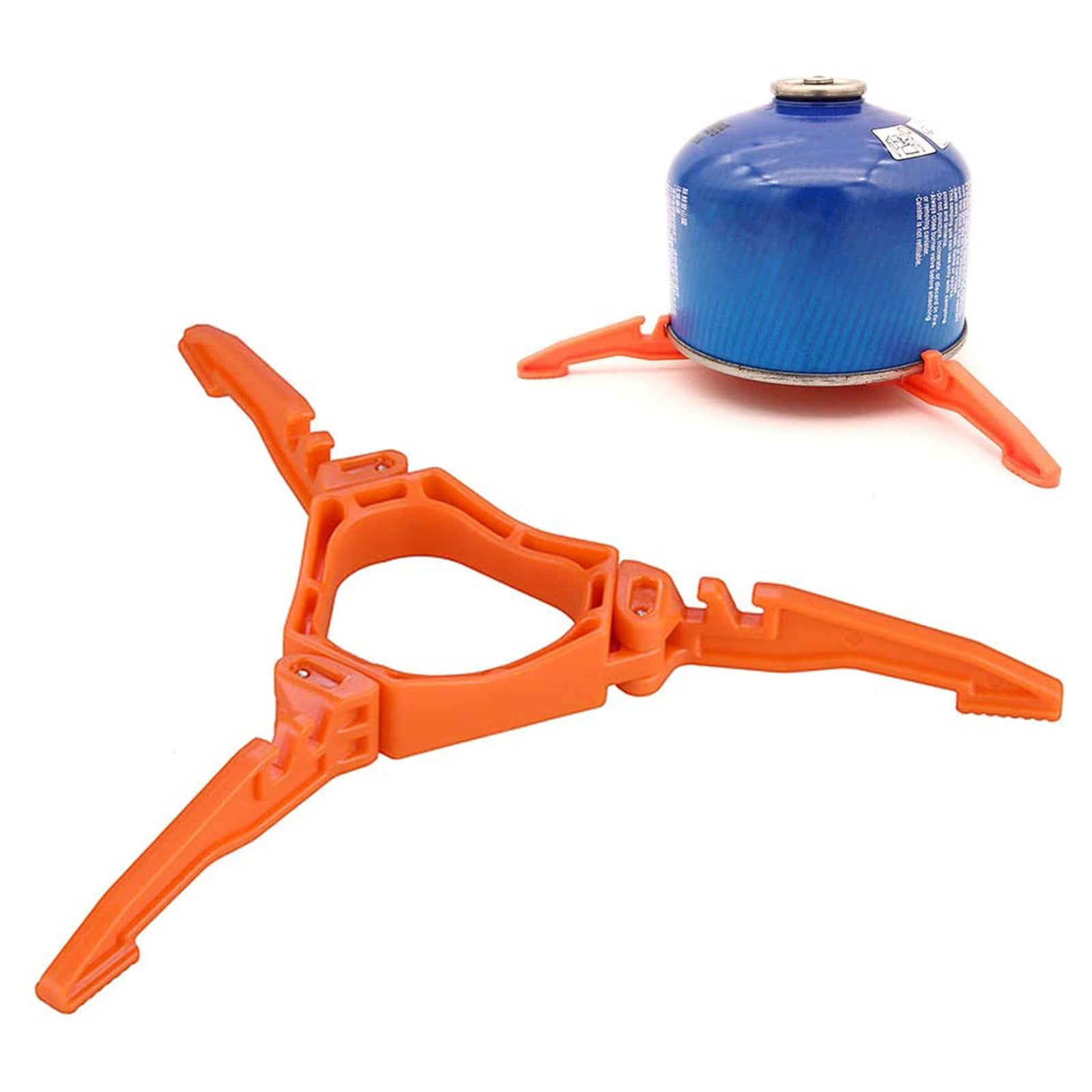 Folding PC Camping Stove Bracket Gas Tank Stove Holder Canister Stand Tripod 1x