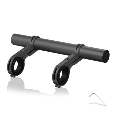 Tomfoto Electric Scooter Horizontal Extension Frame Electric Scooter Handlebar Extender Aluminum Alloy Holder Handle Bar Mount Bracket Replacement for M365