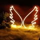 thumbnail image 4 of Decoración de la habitación Luces de neón LED Letreros de nube Letrero de luz de pared Lámpara de noche de plano posterior operada por USB para cocina Restaurante Pared Regalos de cumpleaños, 4 of 5