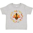 thumbnail image 3 of Inktastic Thanksgiving Turkey Fall Holiday Wreath Boys or Girls Toddler T-Shirt, 3 of 5