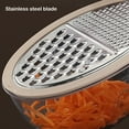 thumbnail image 5 of VBXOAE Multifunctional Vegetable Slicer Shredder with Stainless Steel Blades and Extended Handle for Comfortable Grip Stable Kitchen Chopper with Easy Storage, 5 of 6