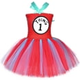 thumbnail image 3 of Disfraces de Cosa 1 y Cosa 2 para niños, tutú azul y rojo del Dr. Seuss, ropa de vestir para niñas pequeñas, fiesta de cumpleaños de Halloween, vestido de princesa, 3 of 5