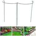 thumbnail image 1 of Estaca de soporte para plantas de jardín, soportes para plantas de jardín de metal medio redondo, anillo de soporte para plantas de jardín verde para tomates, rosas, flores enredaderas Muyoka Hogar, 1 of 3