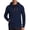 Navy, variant on Half Zip Pullover Men 2026 Fall Winter Long Sleeve Casual Plain Hooded Sweatshirt with Pockets Mens Hoodie