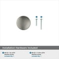 thumbnail image 6 of Amerock Era 1-1/4 inch Diameter Satin Nickel Cabinet Knob, 10 Pack, 6 of 7
