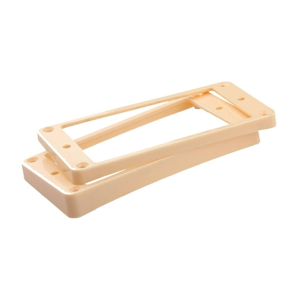 Allparts Humbucking Pickup Rings Curved Bottoms, Cream
