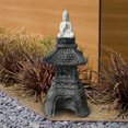 thumbnail image 1 of Angelo Décor Statue lanterne Bouddha illuminée, 1 of 6