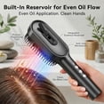 thumbnail image 4 of DayIn Electric Scalp Massager & Hair Oil Applicator, Red Light Comb, Cordless, Gray, 4 of 11