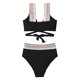thumbnail image 4 of Traje de baño para mujer Traje de baño vintage estampado para mujer Traje de baño conservador Falda de playa estampada para mujer Traje de baño Bikini Trajes de baño para mujer, 4 of 5