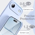 thumbnail image 2 of JETech Magnetic Silicone Case for iPhone Air, Compatible with MagSafe, Silky Soft Touch (Blue), 2 of 7