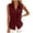 Wine, variant on Yievot Womens Button Down Sleeveless Shirt with Pockets Collared Casual Summer Office Workwear Tops