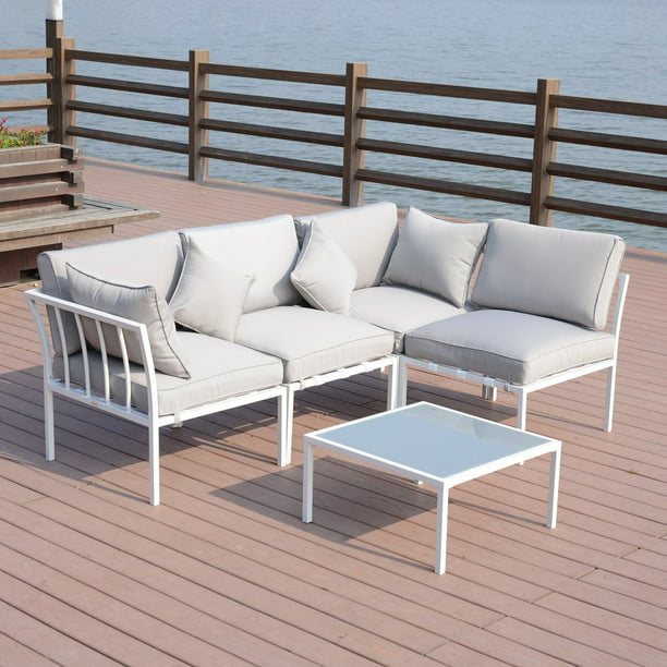 Outsunny 4 Piece Outdoor Furniture, How To Make Outdoor Furniture