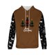 thumbnail image 5 of Sudadera con capucha para hombre, estilo casual, con cuello redondo, estampado, manga larga, blusa de poliéster, 5 of 5
