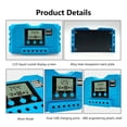 thumbnail image 3 of 10/20/30A PWM Solar Charge Controller 12V /24V Regulator + LCD Display Dual Port Output Controller, 3 of 4