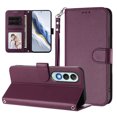 thumbnail image 3 of GANGXUN Wallet Case for OnePlus Nord CE4 5G – Magnetic Closure, RFID Blocking, Wrist Strap, Wireless Charging Compatible, 3 of 6