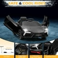 thumbnail image 5 of UBesGoo 12V Powered Ride on Car, Licensed Lamborghini Revuelto Electric Ride on Toys for Toddlers Kids, Remote Control, Black, 5 of 9