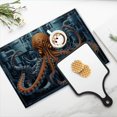 thumbnail image 4 of BaHomeck placemats Set of 4 Massive Octopus Stands In The Factory Cotton Linen rectangle Placemats for Kitchen Dining Table Indoor,Outdoor,18*12inch, 4 of 4