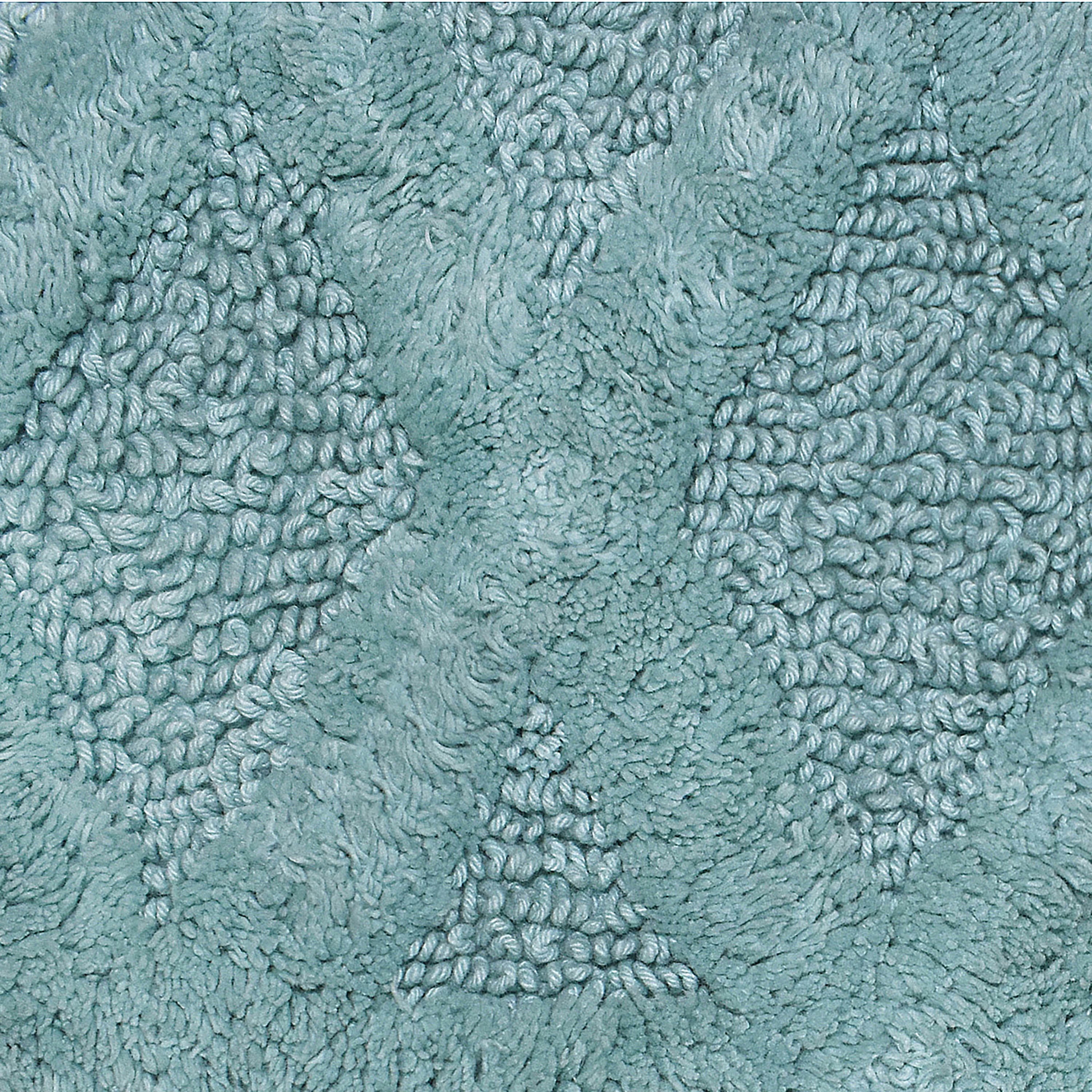 Better Homes & Gardens Aquifer Diamond Texture 20" x 34" Cotton Bath Rug