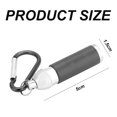 thumbnail image 5 of Useful Portable Aluminum Alloy Mini LED Flashlight Torch Light Keychains(black), 5 of 8