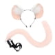 thumbnail image 1 of Diadema con orejas de ratón y cola, conjunto de accesorios para disfraz de ratón, accesorios de rendimiento, 1 of 8