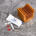 thumbnail image 1 of Small Heatsink, Aluminum Machine Tool Stamping Heat Sink  For LEDs For Set-top Boxes For Players For Routers, 1 of 8