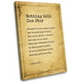 thumbnail image 2 of Nothing Gold Can Stay Poem Wall Decor Poetry Prints Vintage Poster Pictures Modern Living Room Canvas Bathroom Decoration for Home, 2 of 6