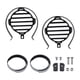 thumbnail image 1 of Las cubiertas de lámpara de luz antiniebla de motocicleta de 2 PCS reemplazan a un alto rendimiento portátil práctico profesional, de repuestos, de Negro, 1 of 8