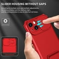 thumbnail image 5 of Allytech Case for iPhone 14 Plus 2022 (6.7 inch), Hard PC and Soft TPU Inner Sliding Camera Protective Cover with Adjustable Bracket Case for iPhone 14 Plus 5G 2022, Red, 5 of 11