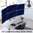 thumbnail image 2 of VIVO Telescoping Extra Tall Hex Ultrawide 27" to 38" Monitor Desk Mount, 2 of 8